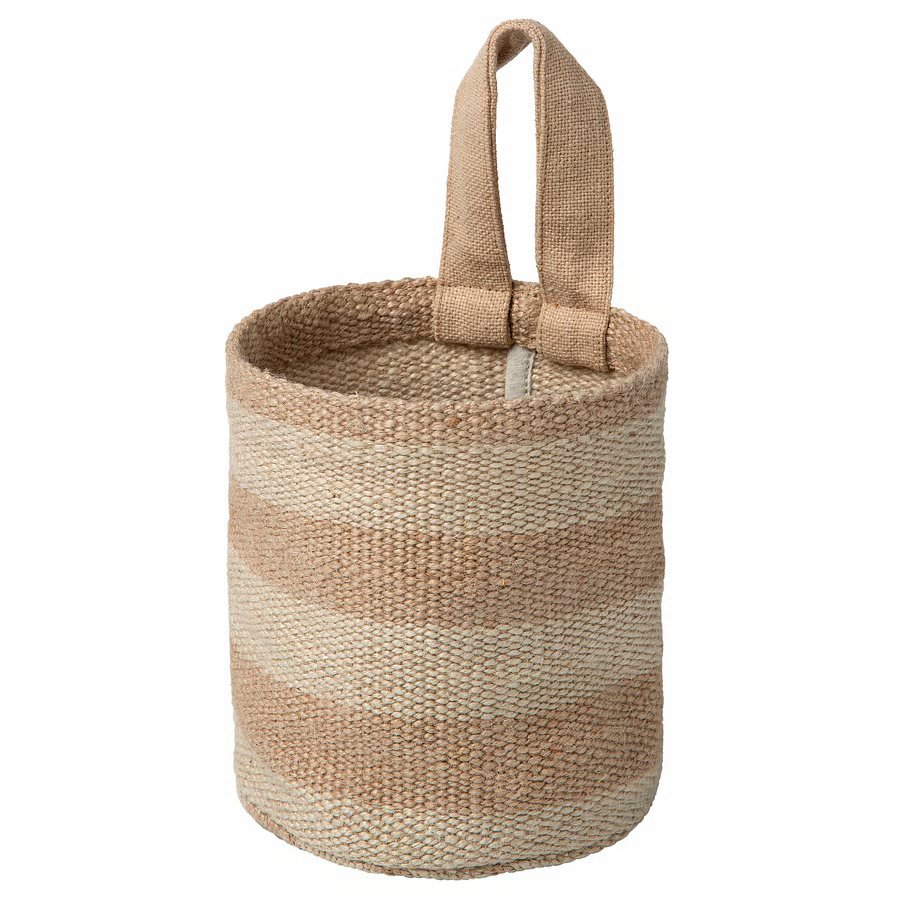 739-1 maevinn-storage-basket-jute MÄVINN Storage basket, jute - Image 1