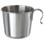GRILLTIDER Mug, stainless steel, 33 cl