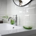 GROSSJÖN 3-piece bathroom set, green - Image 2