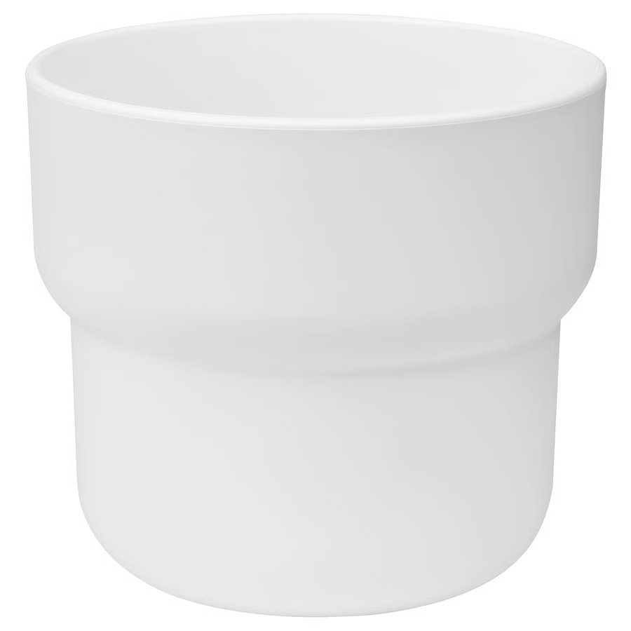 746-1 foerenlig-plant-pot-in-outdoor-white FÖRENLIG Plant pot, in/outdoor white, 9 cm - Image 1