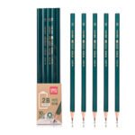 Deli Non-Toxic 2B Graphite Pencils 12pcs