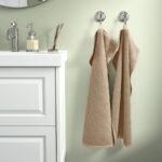 GULVIAL Hand towel, beige, 40x70 cm - Image 4