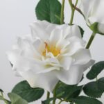 SMYCKA Artificial flower, in/outdoor/Rose white, 65 cm - Image 4