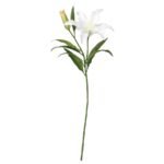 SMYCKA Artificial flower, Lily/white, 85 cm