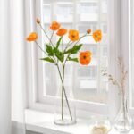 SMYCKA Artificial flower, in/outdoor/Poppy orange, 60 cm - Image 2