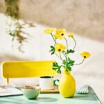 SMYCKA Artificial flower, in/outdoor Ranunculus/yellow, 63 cm - Image 2