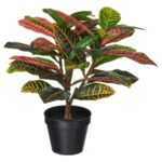 FEJKA Artificial potted plant, in/outdoor Croton, 12 cm