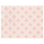 GOKVÄLLÅ Place mat, patterned/pink, 45x35 cm