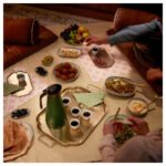 GOKVÄLLÅ Side plate, mini/gold-colour, 27x17 cm - Image 3