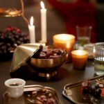 GOKVÄLLÅ Serving bowl with lid, gold-colour - Image 2