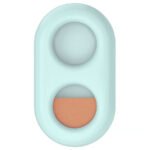 HUMLESJÖN Timer with suction cup, turquoise