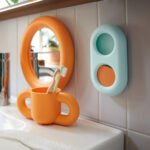 HUMLESJÖN Timer with suction cup, turquoise - Image 2