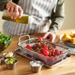 GRILLTIDER Barbecue basket, stainless steel, 33x19 cm - Image 5