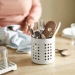 ORDNING Cutlery stand, white, 13.5 cm - Image 2