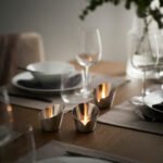 PRAKTAND Tealight holder, stainless steel, 7 cm - Image 2