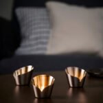 PRAKTAND Tealight holder, stainless steel, 7 cm - Image 3