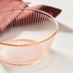 HAVSGÄDDA Bowl, stripe pattern/pink, 12 cm - Image 4