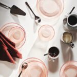 HAVSGÄDDA Bowl, stripe pattern/pink, 12 cm - Image 6