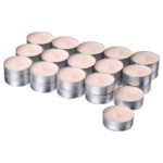 LOTSFÅGEL Scented tealight, Pink flowers pale pink, 3.5 hr