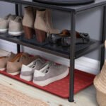 BAGGMUCK Shoe mat, in/outdoor/red, 71x35 cm - Image 4