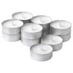 GOKVÄLLÅ Scented tealight, Sandalwood & patchouli, 3.5 hr