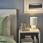 SPETSBOJ Table lamp, dimmable/white, 22 cm - Image 2