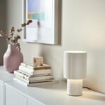 SPETSBOJ Table lamp, dimmable/white, 22 cm - Image 3