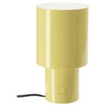 SPETSBOJ Table lamp, dimmable/yellow, 22 cm