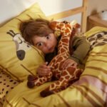 SANDLÖPARE Soft toy, giraffe calf/brown, 45 cm - Image 3