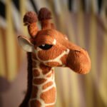 SANDLÖPARE Soft toy, giraffe calf/brown, 45 cm - Image 5
