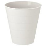 FNISS Waste bin, white, 10 l