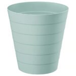 FNISS Waste bin, turquoise, 6.8 l