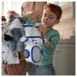 AFTONSPARV Soft toy with astronaut suit, cat, 28 cm - Image 7
