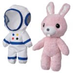 AFTONSPARV Soft toy with astronaut suit, rabbit, 28 cm - Image 2