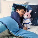 AFTONSPARV Soft toy with astronaut suit, rabbit, 28 cm - Image 3