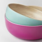 ÅKERHALLON Serving bowl, set of 2, bamboo - Image 2
