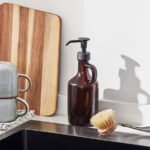 VÄLVÅRDAD Soap dispenser, brown - Image 2