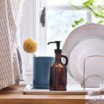 VÄLVÅRDAD Soap dispenser, brown - Image 4