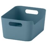 UPPDATERA Box, grey-blue, 24x17 cm