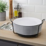UPPDATERA Plate holder, anthracite, 19-31 cm - Image 3
