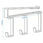 PÅLYCKE Clip-on hook rack - Image 5