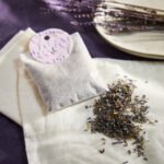HÄRMHÖK Lavender bag, white/lilac, 7 g - Image 4