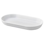 IKEA 365+ Serving plate, white, 20x11 cm