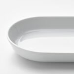IKEA 365+ Serving plate, white, 20x11 cm - Image 4