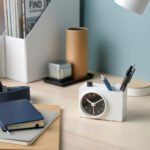 ÖKENMARSVIN Alarm clock, white, 11x6x9 cm - Image 3