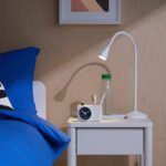 ÖKENMARSVIN Alarm clock, white, 11x6x9 cm - Image 5