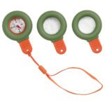 MAJBAGGE 3-piece nature exploration set, green/orange