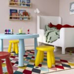 MAMMUT Children's stool, in/outdoor, yellow - Image 3