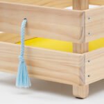 FLISAT Toy storage with wheels, 38x43x29 cm - Image 3
