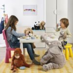 DUKTIG 8-piece cup & saucer playset, mixed colours - Image 5